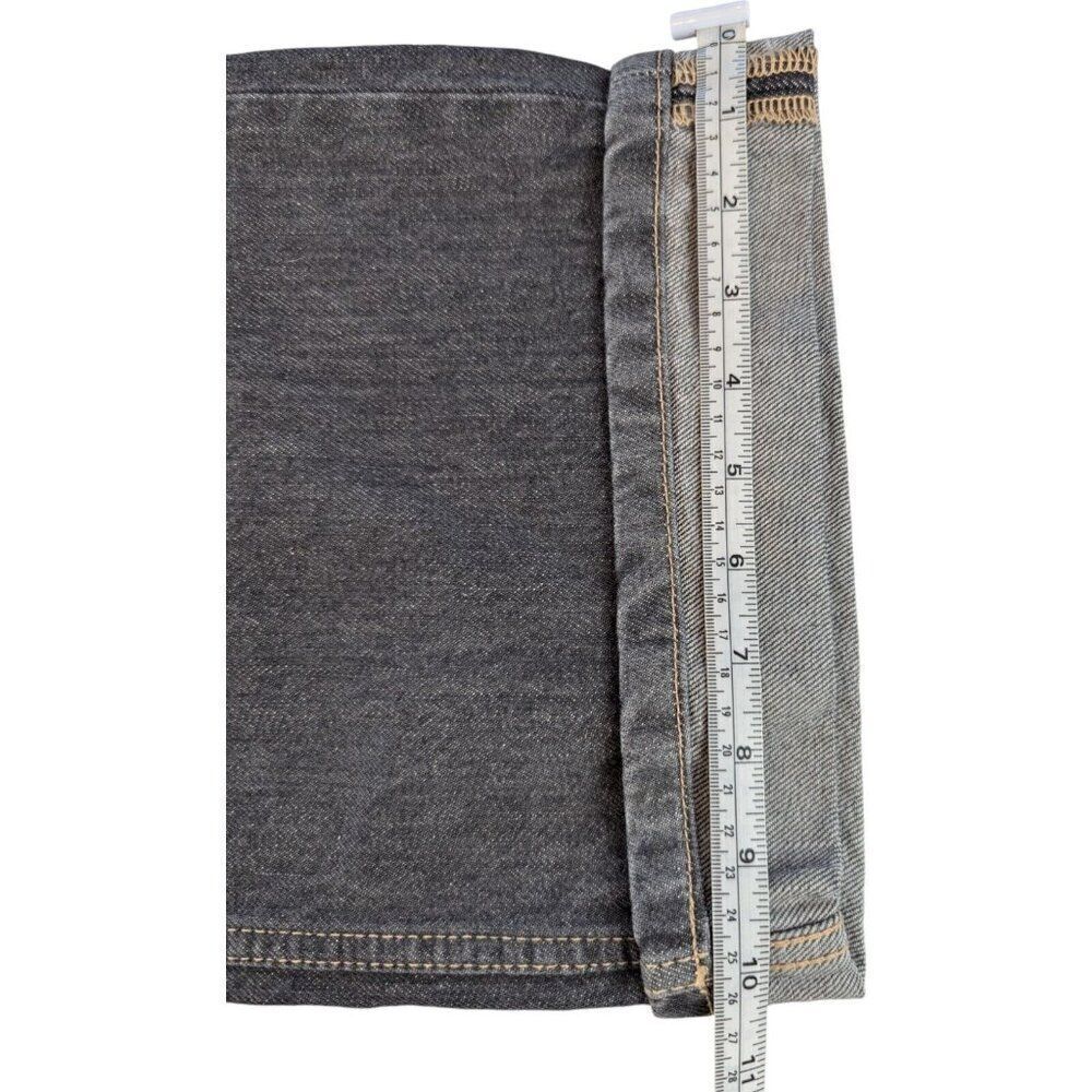 Zara Womens Jeans EU 32 US 0 Blue Mini Fold Up Straight Leg Relaxed 3607/802 NWT - Picture 7 of 16